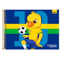Caderno de Desenho Capa Dura Canarinho 48 Folhas Spiral Caderno de Desenho Capa Dura Canarinho 48 Folhas Spiral