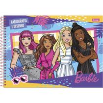 Caderno de Desenho CD 80fls Barbie - Foroni PCT C/5