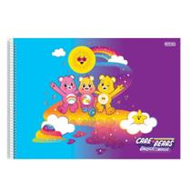 Caderno De Desenho Cd Esp Adesivado 60fls Ursinhos Carinhosos Sortido