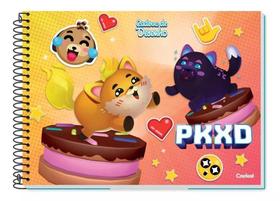 Caderno De Desenho Credeal - Pk Xd Pets - 80 Folhas Caderno De Desenho Credeal - Pk Xd Pets - 80 Folhas