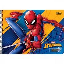 Caderno de Desenho e Cartografia CD Spider-Man 80 Folhas - Tilibra