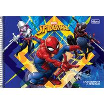 Caderno de Desenho e Cartografia CD Spider-Man 80 Folhas - Tilibra