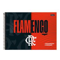 Caderno De Desenho E Cartografia Flamengo 80F Foroni