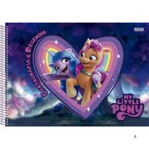 Caderno De Desenho Espiral 60fls My Little Pony