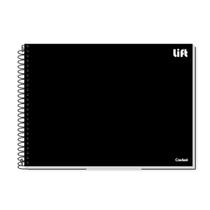 Caderno de desenho espiral lift c/80fls credeal - preto