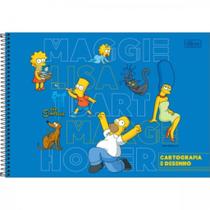 Caderno De Desenho Espiral Simpson 80fls Capa Dura Caderno De Desenho Espiral Simpson 80fls Capa Dura
