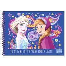 Caderno De Desenho Frozen Jandaia