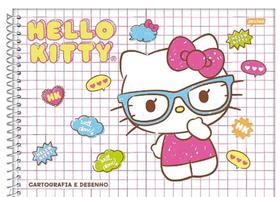 Caderno de desenho hello kitty 80fls jandaia