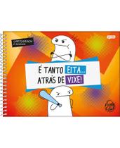 Caderno de desenho Jandaia flork 275x200mm 80 folhas