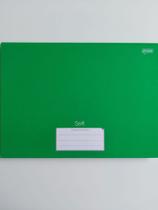 Caderno de desenho Jandaia stiff brochura vertical verde