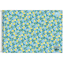 Caderno de desenho milimetrado espiral 96 folhas D+ feminino Tilibra