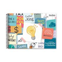 Caderno De Desenho Pauta Branca Espiral 60 Folhas Caderno De Desenho Pauta Branca Espiral 60 Folhas
