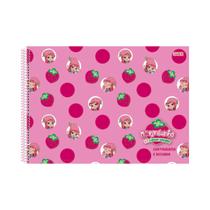 Caderno de Desenho SD Moranguinho 60Fls 275x200mm Capa Dura