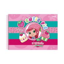 Caderno de Desenho SD Moranguinho 60Fls 275x200mm Capa Dura
