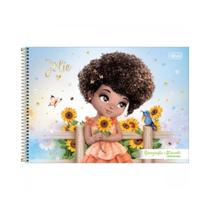 Caderno de Desenho Tilibra Jolie 80Fls 275x200mm Capa Dura