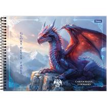 Caderno de Desenho Universitário Drakos 80 Folhas Capa Dura Pacote com 5 Caderno de Desenho Universitário Drakos 80 Folhas Capa Dura Pacote com 5