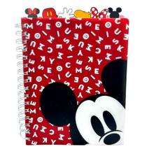 Caderno de diário com designs inovadores Disney Minnie e Mickey Caderno de diário com designs inovadores Disney Minnie e Mickey