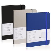 Caderno de diário forrado EMOMAS, 160 páginas, 5,7 x 8 polegadas, pacote com 3