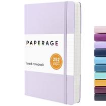 Caderno de Diário PAPERAGE Forrado - Lavanda - 14,5x20cm - 252 Páginas