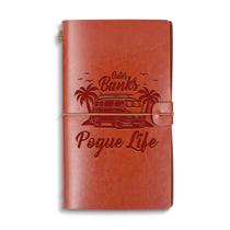 Caderno de diário WHLBHG Outer Banks Pogue Life tamanho A6 Caderno de diário WHLBHG Outer Banks Pogue Life tamanho A6
