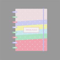 Caderno de Disco 10 Matérias Infinito Sistema Inteligente Coleção Special Place - Color Caderno de Disco 10 Matérias Infinito Sistema Inteligente Coleção Special Place - Color