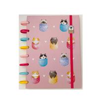 Caderno De Disco A5 Gatinhos