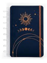 Caderno De Disco A5 Inteligente 80F Capa Dura Folhas Pautada -