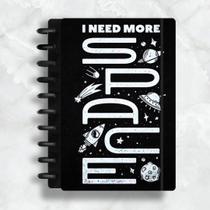 Caderno de disco astronauta 8 discos - soul disc Caderno de disco astronauta 8 discos - soul disc