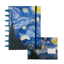 Caderno De Disco Buendia Noite Estrelada Universitário