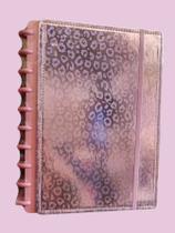Caderno de disco grande 11 discos caderno inteligente marmorizado 80 folhas material escolar faculdade escola colegial
