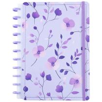 Caderno de Disco Grande 80 Folhas - Violeta DK21E284 - Disko Caderno de Disco Grande 80 Folhas - Violeta DK21E284 - Disko