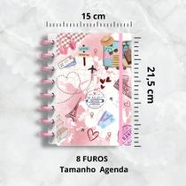 Caderno de disco Inteligente Modelo viagem fabricação própria Caderno de disco Inteligente Modelo viagem fabricação própria