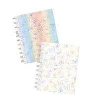 Caderno de disco inteligente para menina 1 matéria A4 com 80 folhas Magic Wings Kit Caderno de disco inteligente para menina 1 matéria A4 com 80 folhas Magic Wings Kit