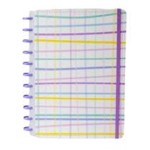 Caderno De Disco Quadriculado Color Personalizável Tamanho M Caderno De Disco Quadriculado Color Personalizável Tamanho M