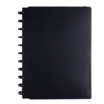 Caderno de discos all black g - 80 folhas - 11 discos-diskô Caderno de discos all black g - 80 folhas - 11 discos-diskô