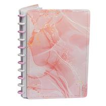 Caderno de discos gran rosa g - 80 folhas -11 discos- diskô Caderno de discos gran rosa g - 80 folhas -11 discos- diskô