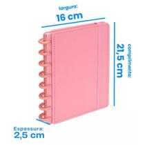 Caderno De Discos Inteligente Folhas Pautadas Médio Diário - SketchBook Agenda Infantil