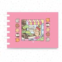 Caderno de discos para colorir bobbie goods
