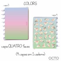 Caderno de Discos Tamanho A-5 - OCTO - COLORS