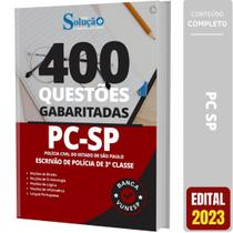 Caderno De es Pc Sp 2023 - Escrivão De Polícia 3 Classe