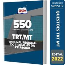 Caderno De es Trt Mt - Questões Gabaritadas