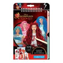 Caderno de esboços de design de moda Make It Real Descendants 4