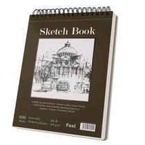 Caderno de esboços Fuxi 23x31 cm 100 folhas de papel sem ácido