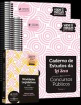 Caderno de Estudos da Lei Seca Concursos Públicos Edição Limitada Rosa 2026 Juspodivm