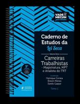 Caderno De Estudos Da Lei Seca Volume Único - Carreiras Trabalhistas - (05ED/2025) Sortido