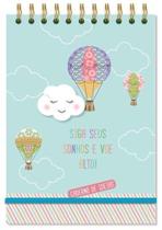 Caderno de ideias nuvem e balão