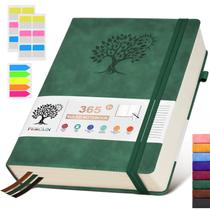 Caderno de Jornal PERCUN A4 Forrado - 365 Páginas com Capa de Couro