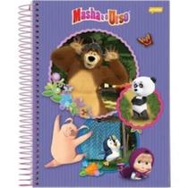 Caderno de linguagem Masha e o Urso