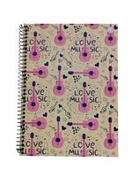 Caderno De Musica Grande 80 Folhas Pentagrama Capa Dura I Love Music Caderno De Musica Grande 80 Folhas Pentagrama Capa Dura I Love Music