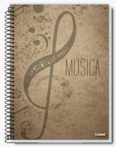 Caderno de Música Pautado, 96 folhas, Capa Dura - Credeal